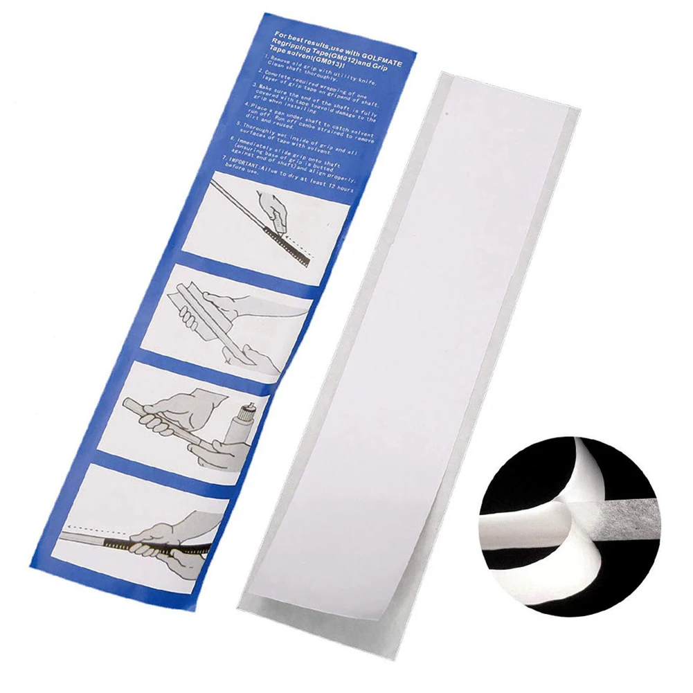 Golf Regripping Kit – 13 Grip Tape Strips, Rubber Vise Clamp and Grip Removal Tool