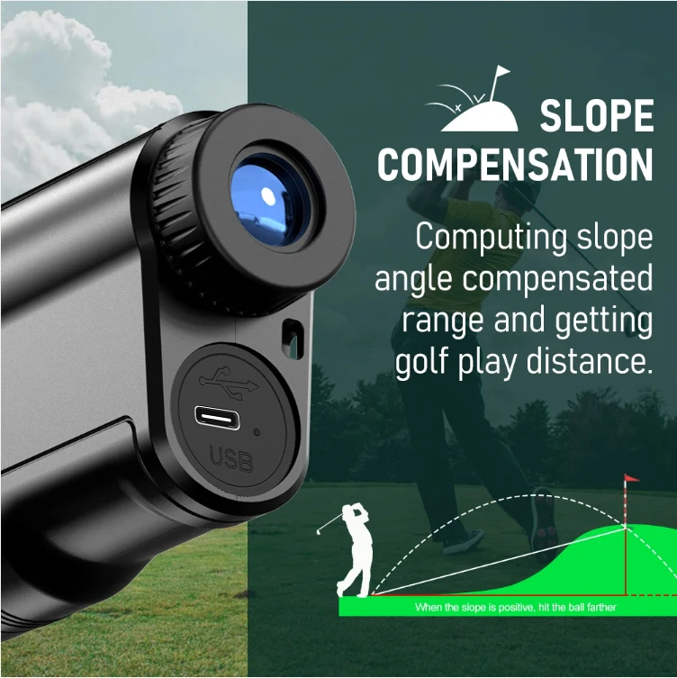 REVASRI Golf Laser Rangefinder with Slope – 600 m